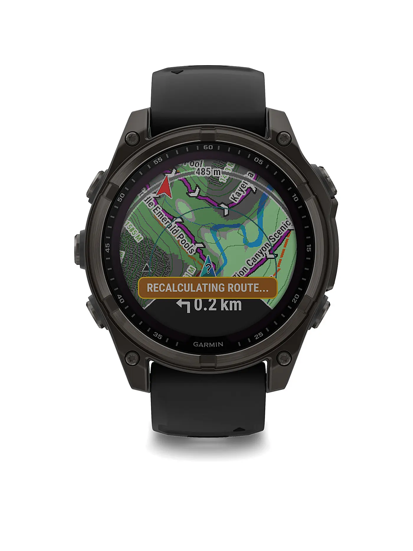 GARMIN |  GPS-Multisport-Smartwatch Fenix 8 Solar Sapphire  47mm | 